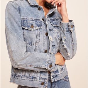 Reformation denim jacket